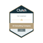 Top AI consulting company award Clutch