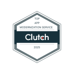 top app modernization company award clutch