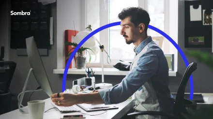 photo of a man in an office