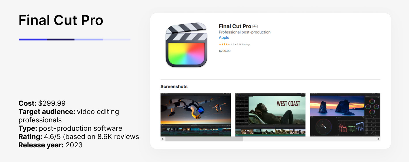 Final Cut Pro overview
