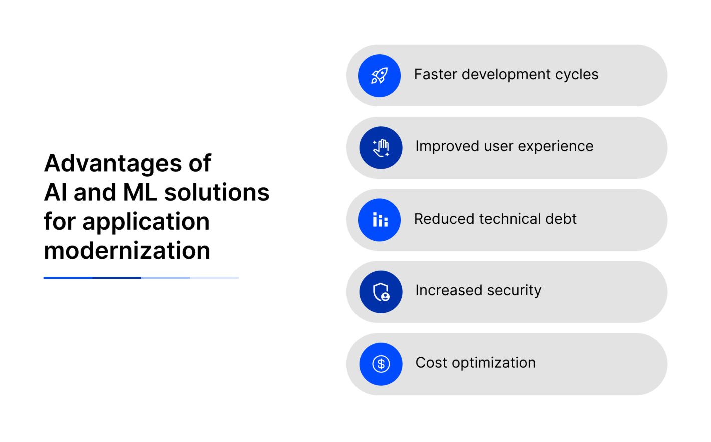Advantages of AI/ML solutions