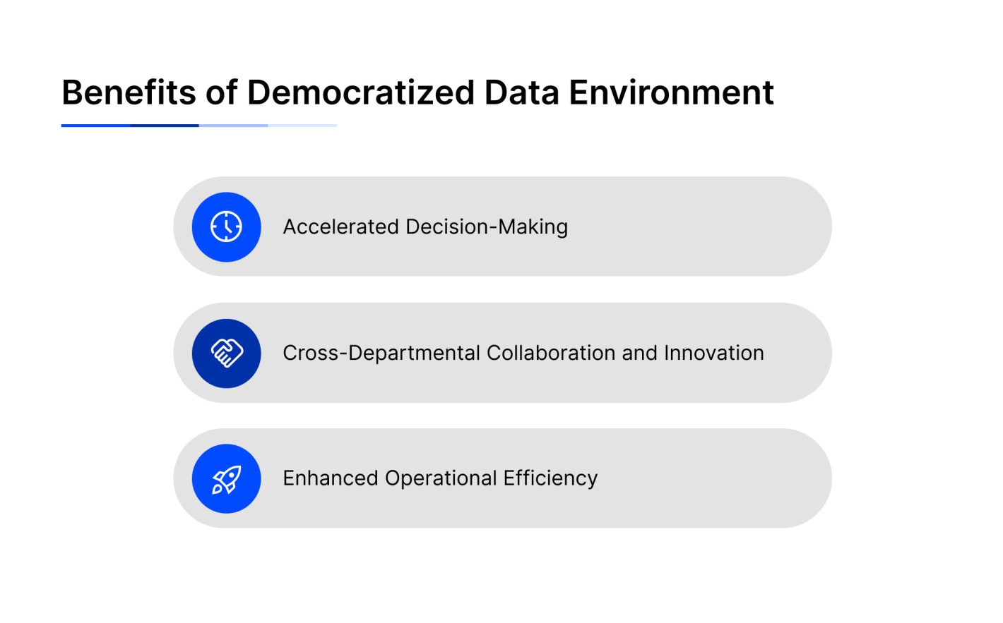 benefits of data democratization