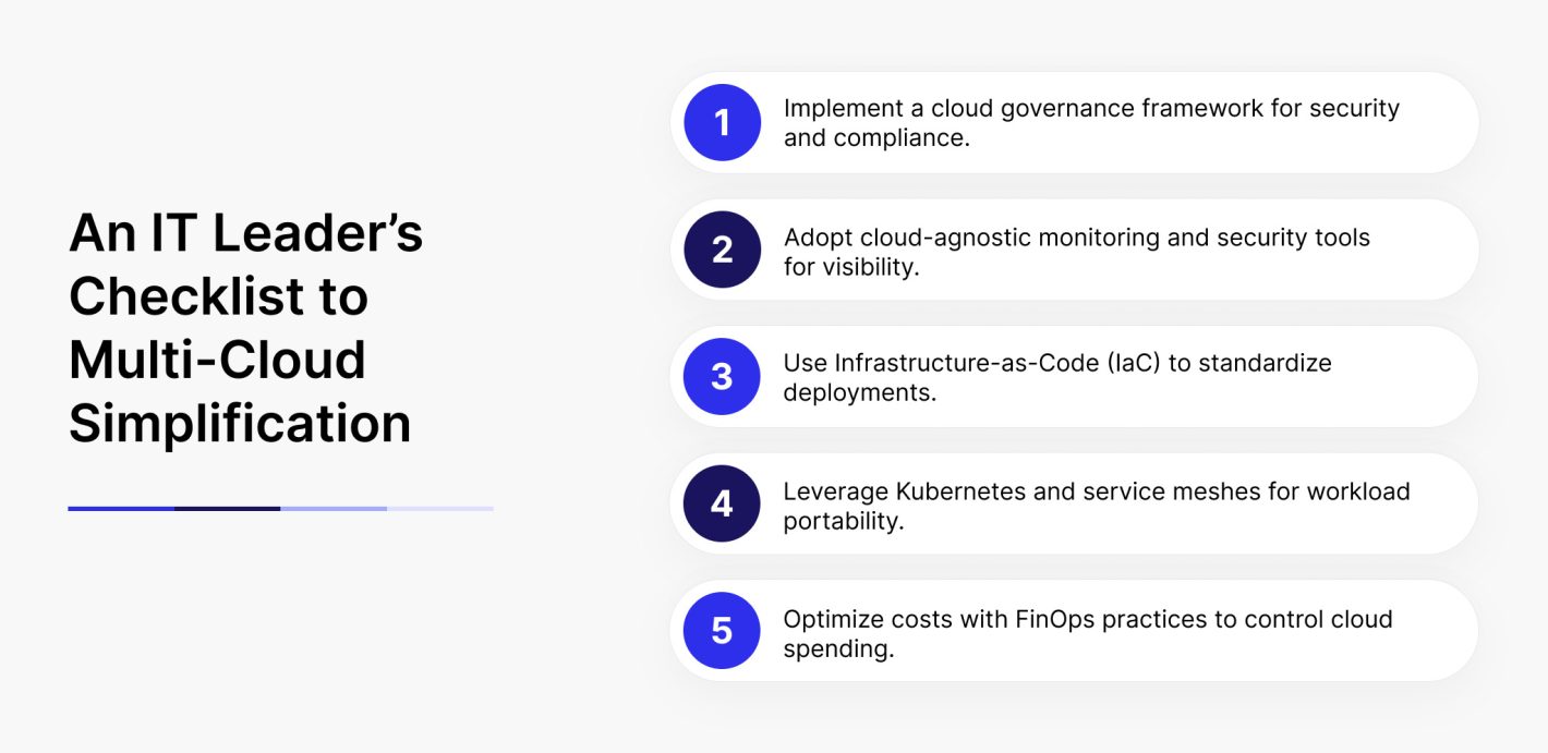 multicloud checklist