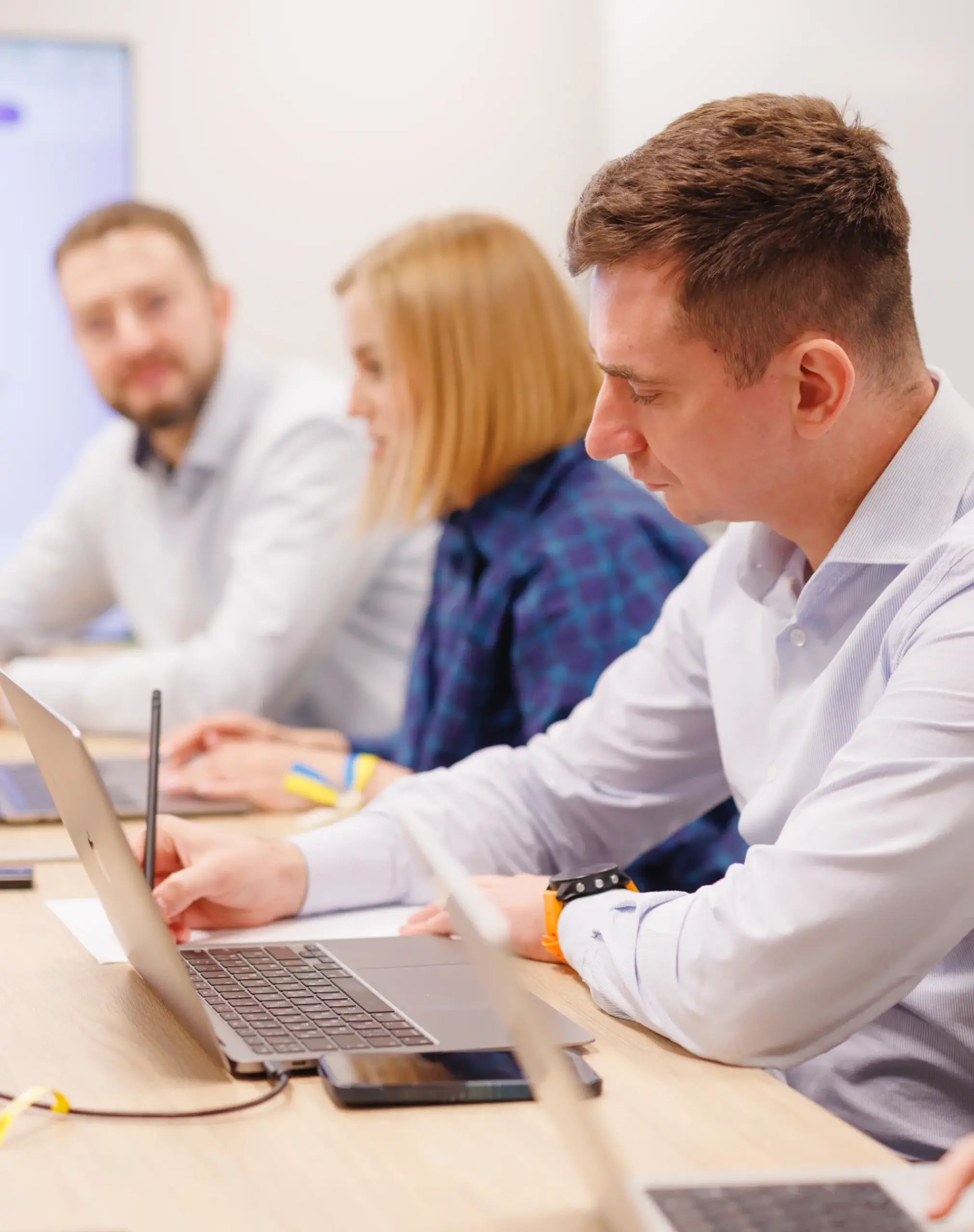 photo of people in office