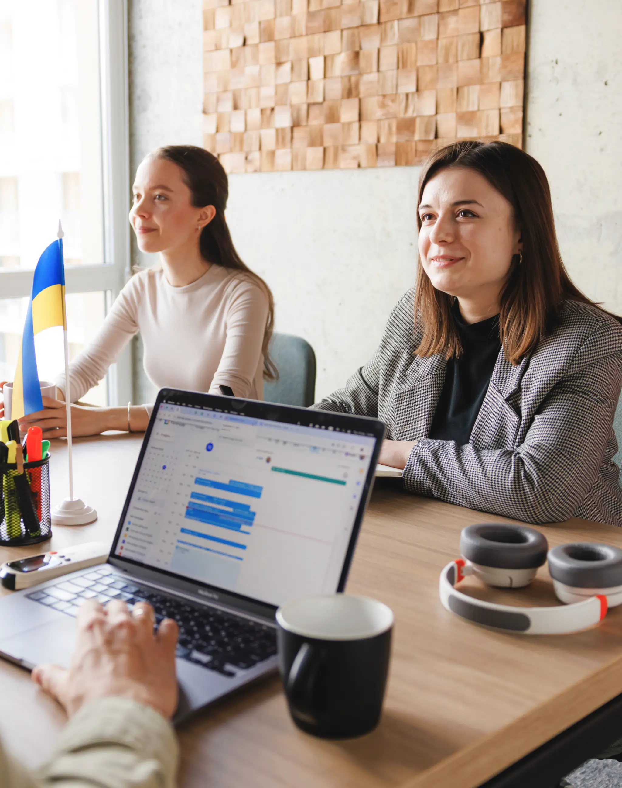 photo of people in office