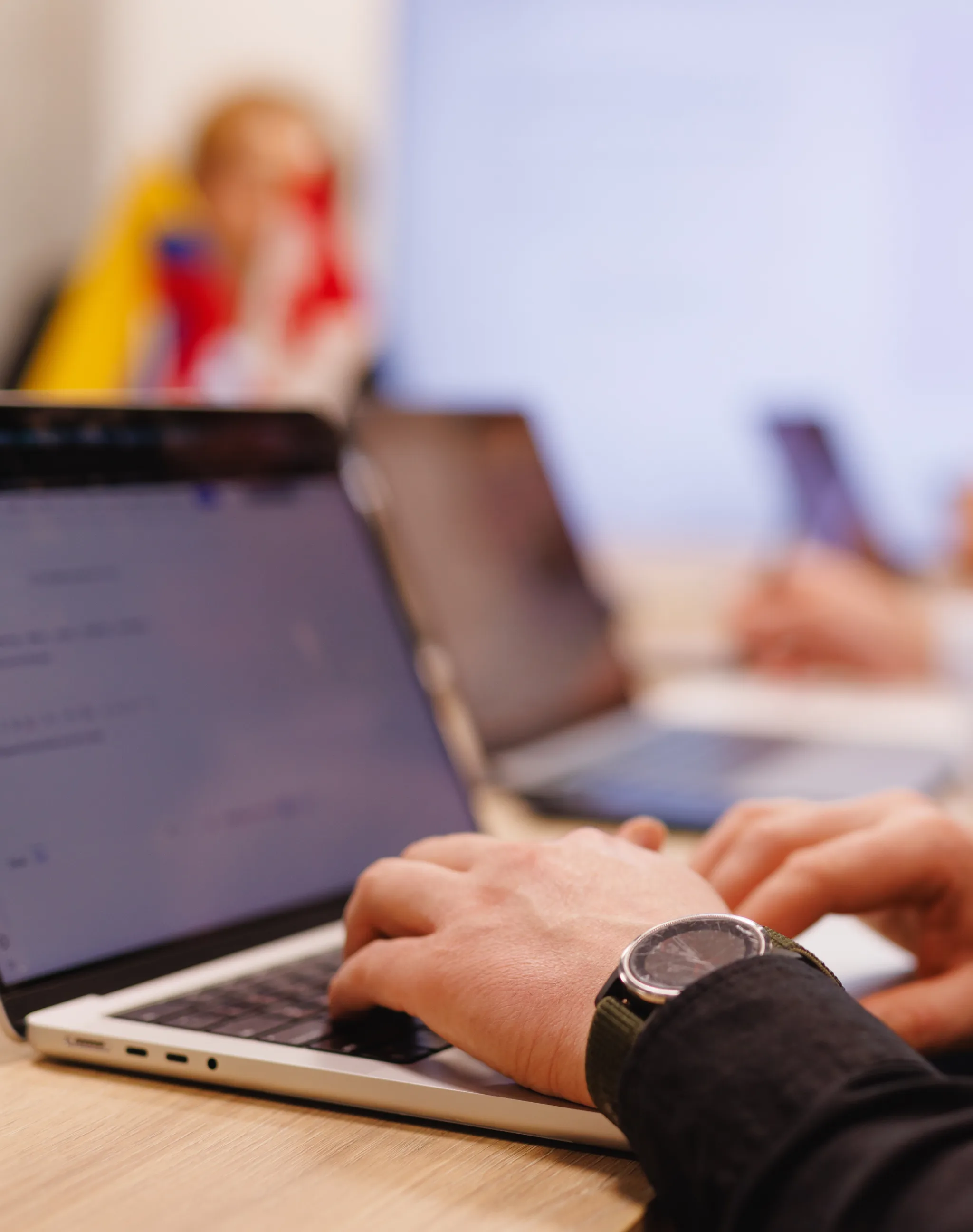 photo of people in office