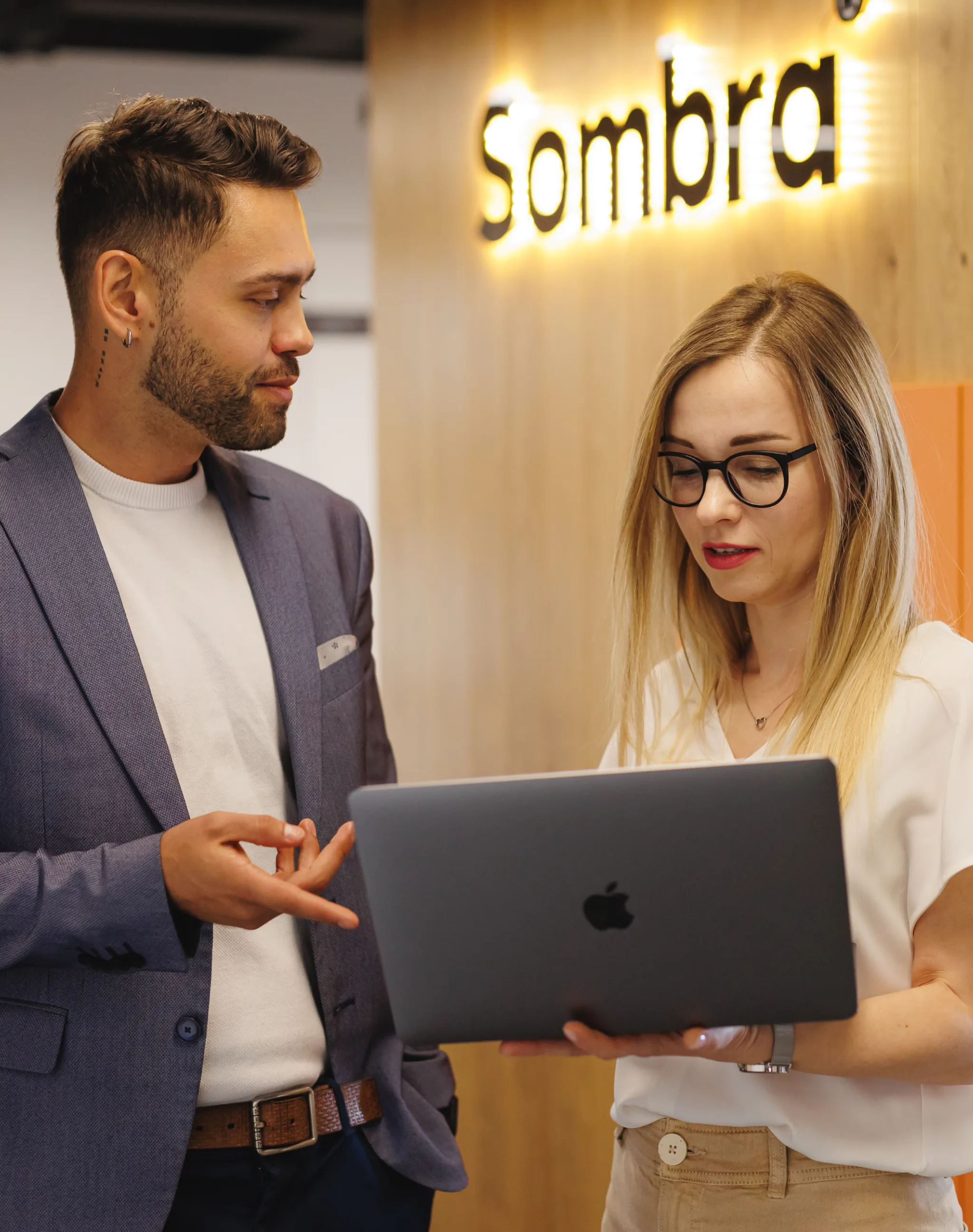 photo of people in office
