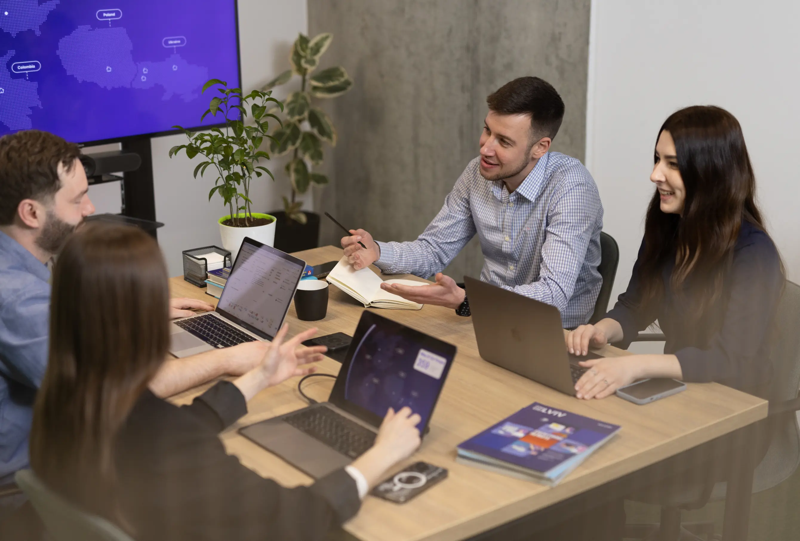 photo of people in office