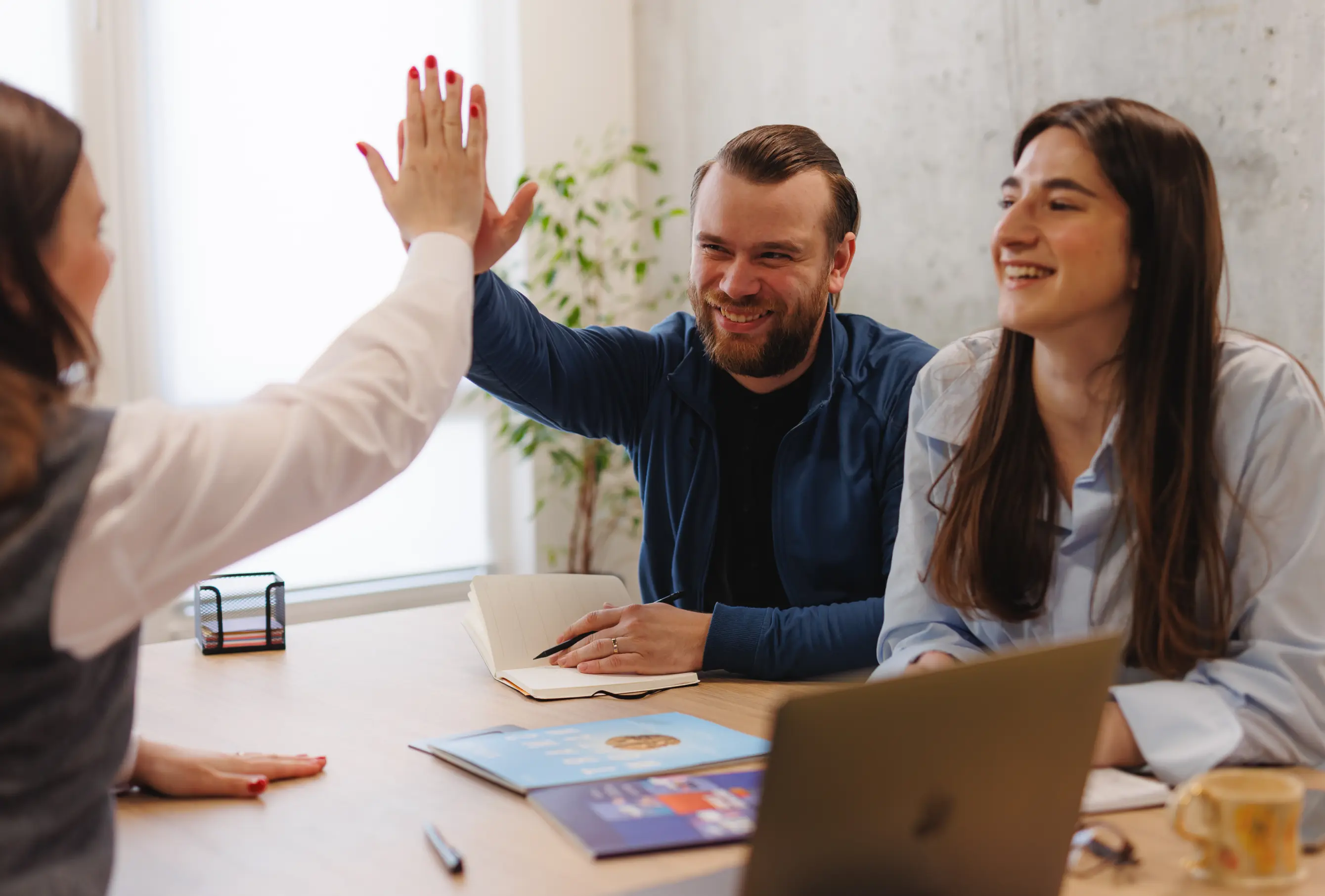 photo of people in office