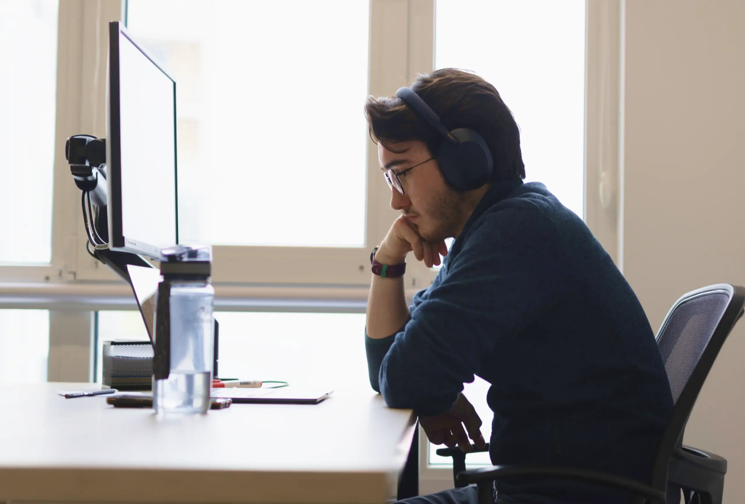 photo of people in office