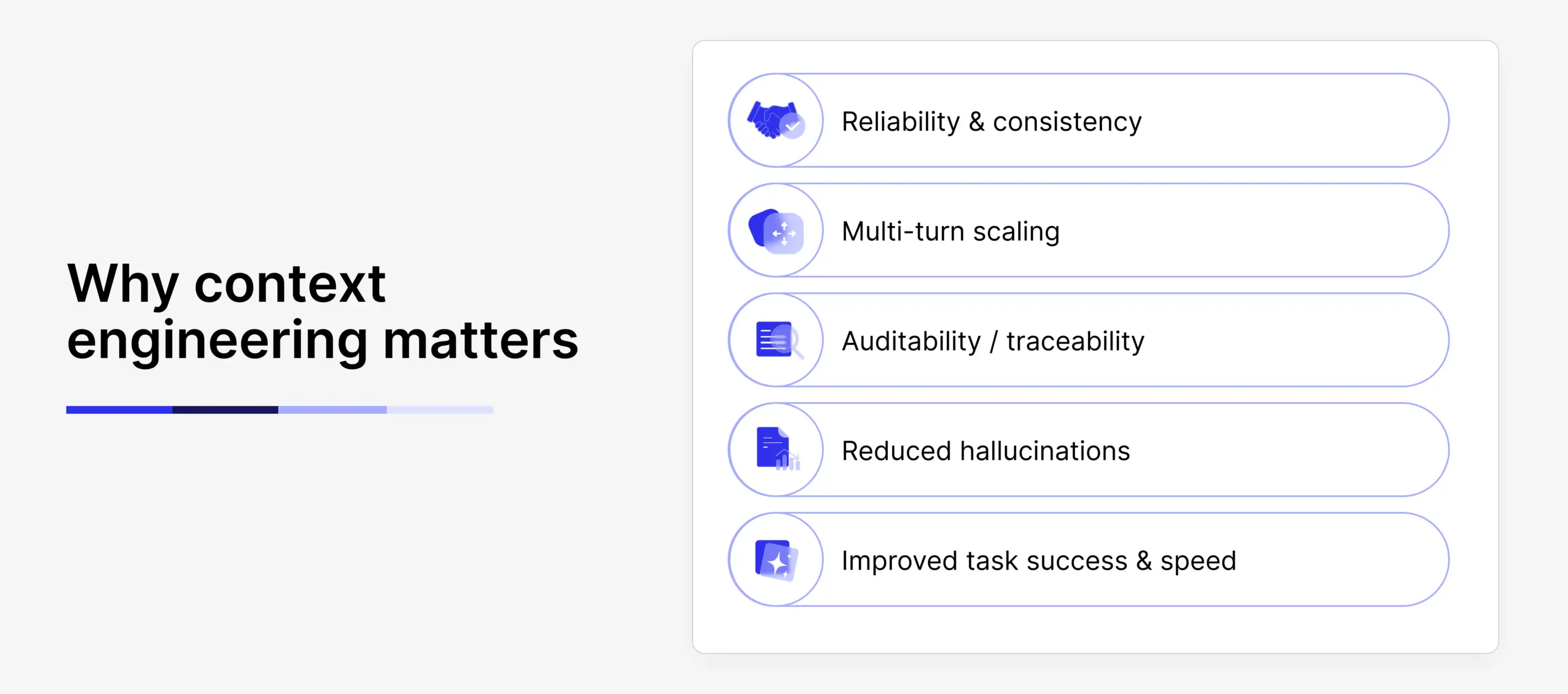 The list of benefits of context engineering
